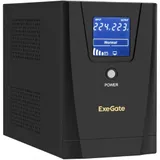 ИБП ExeGate SpecialPro Smart LLB-1500.LCD.AVR.8C13 1500VA/950W, LCD, AVR, 8*C13, металлический корпус, Black