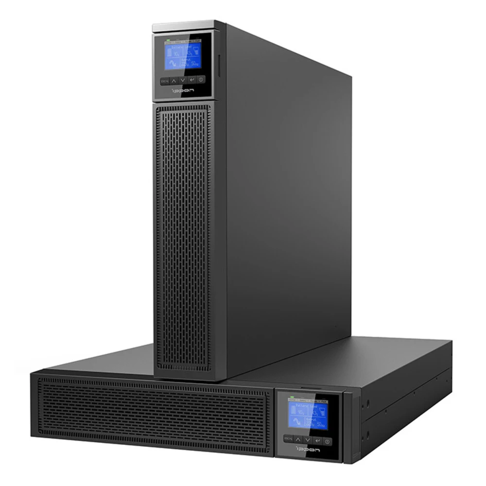 ИБП Ippon Innova RT II 6000 black (с двойным преобразованием, 6000VA, 6000W, 4xC13, 2xC19, RS-232, USB, EPO) (1005639)