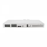 Коммутатор, MikroTik, CRS418-8P-8G-2S+RM, Cloud Router Switch, 2 x 10G SFP+ ports, 17 x 10/100/1000 Ethernet portss, PoE-out ports Ether9 - Ether16 (802.3af/at), RouterOS, -20°C to 70°C