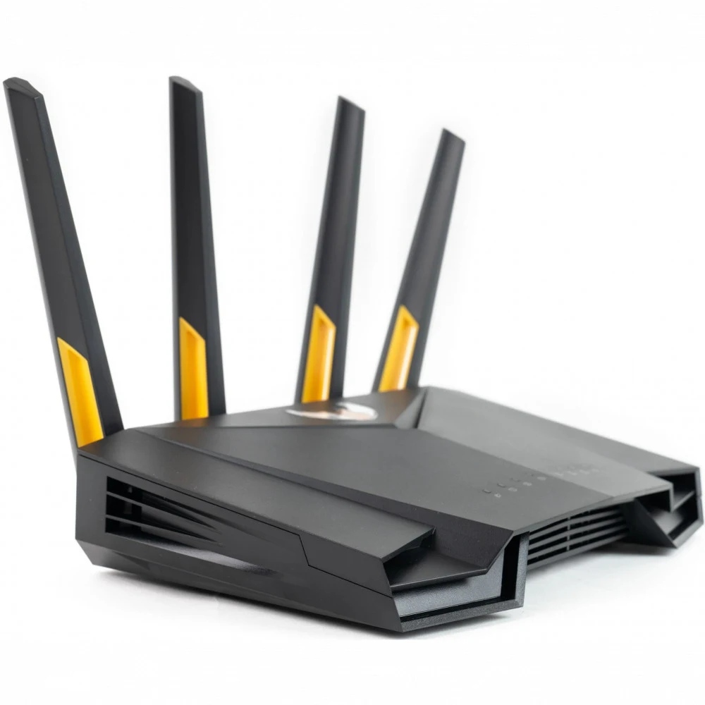 Сетевой маршрутизатор со встроенной беспроводной точкой доступа, ASUS, TUF-AX3000, 802.11a/b/g/n/ac/ax, AX3000, 1 порт 10/100/1000M WAN, 4 порта 10/100/1000M LAN, 1 x USB (3.2 Gen1)