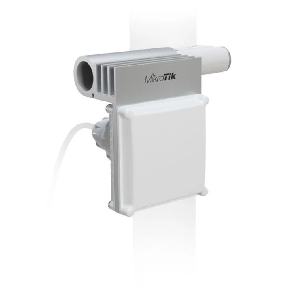 Точка доступа MikroTik CubeSA 60Pro ac (60Ghz antenna, 802.11ay wireless and 5GHz 802.11ac backup, 4 core x 716MHz CPU, 256MB RAM, 1 x Gigabit LAN port, RouterOS L4, POE, PSU) for use as an AP in Po