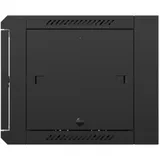 Шкаф коммутационный NTSS (NTSS-W9U6045GS-BL) настенный 9U 570x450мм пер.дв.стекл 60кг черный 20кг