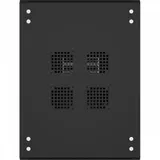 Шкаф серверный NTSS Премиум (NTSS-R42U6080GS-BL) напольный 42U 600x800мм пер.дв.стекл металл 900кг черный 710мм 99кг 1987мм IP20 сталь