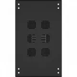 Шкаф серверный NTSS Премиум (NTSS-R42U80100GS-BL) напольный 42U 800x1000мм пер.дв.стекл металл 900кг черный 910мм 160кг 1987мм IP20 сталь