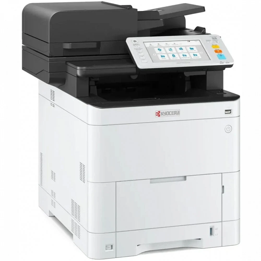 МФУ Kyocera ECOSYS MA4000cifx (P/C/S/F, цвет. лазерный, A4, 40 стр/мин, 1200x1200 dpi, 2 Гб, USB 2.0, Network, лоток 250 л., Duplex, DADF, старт.тонер 6000/5000 стр.)