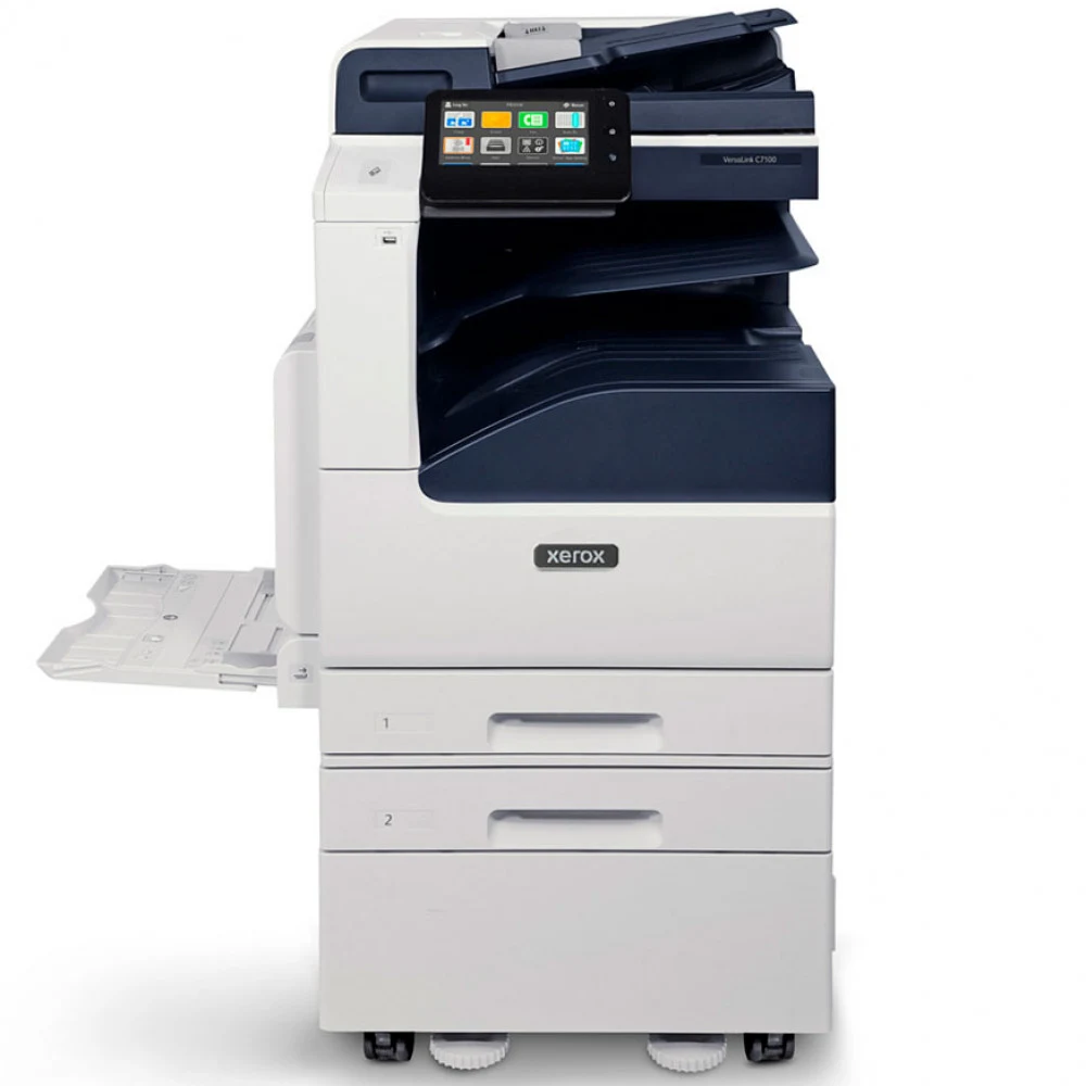 Базовый модуль МФУ, Xerox, VersaLink C7120/25/30, C7101V_S, Лазерный , А3, 20 / 25 / 30 стр./мин., Подача 1 140 листов, Двусторонний автоподатчик документов, до 80 изобр./мин., Сенсорный дисплей 7",