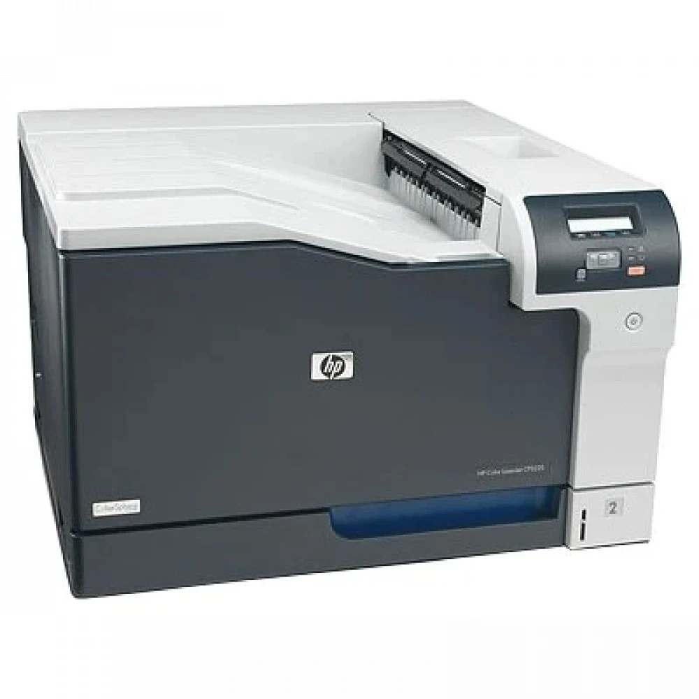 Принтер HP CLJ CP5225dn (цв., A3, 600 dpi, 20 ppm, 192Mb, 2-line LCD, HP LaserJet с тонером HP ColorSphere: Черный (~7000 стр.), Голубой, Пурпурный, Желтый (~7300 стр.), Duplex)