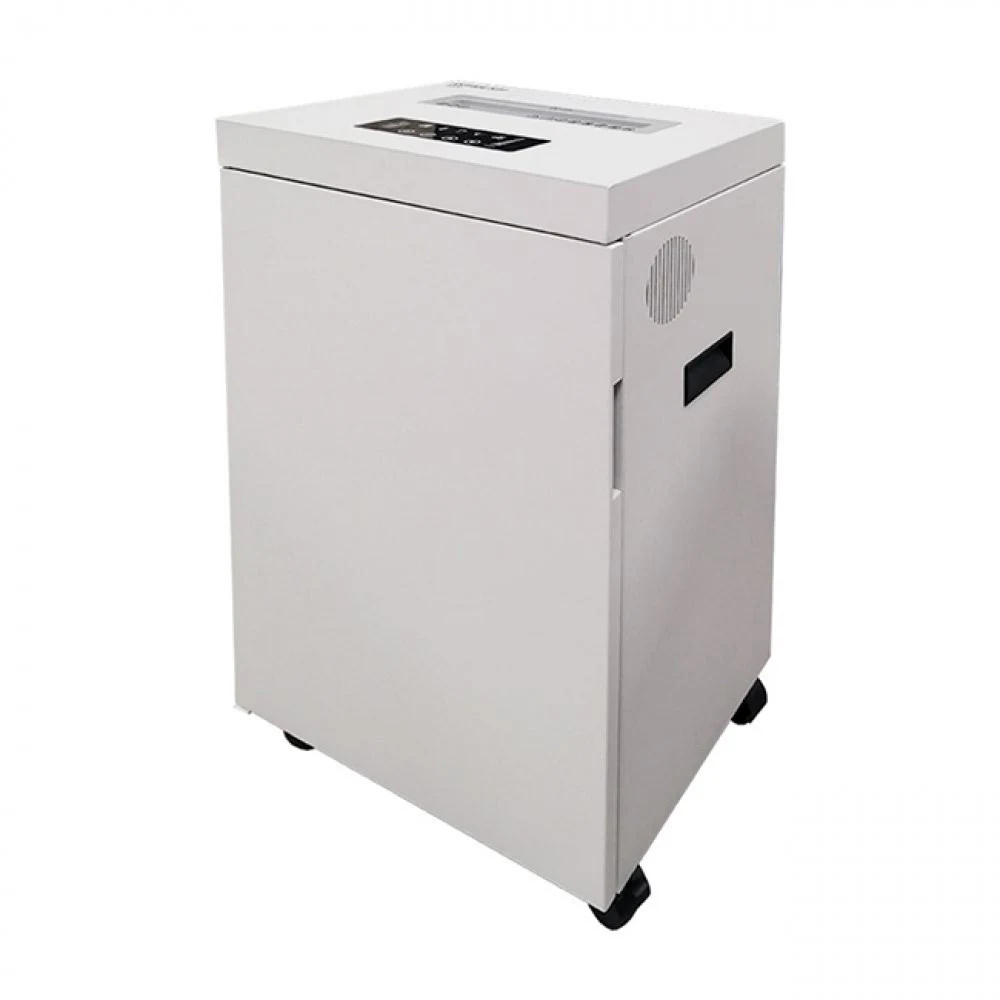 Шредер Office Kit S535 3,8x40 белый (секр.P-4) фрагменты 35лист. 50лтр. скобы пл.карты CD