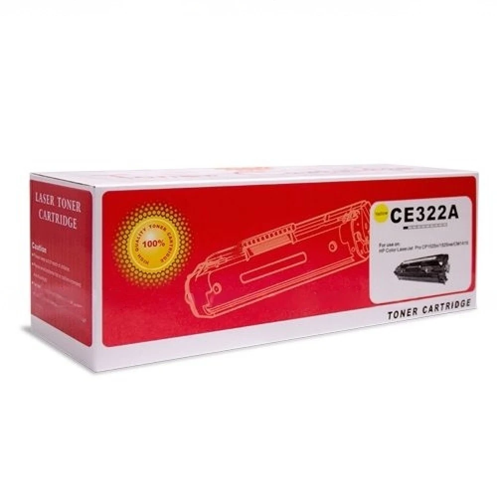 Картридж HP CE322A (№128A) для цветных принтеров HP LaserJet Pro CP1525/CM1415fn . Желтый. 1300 страниц.