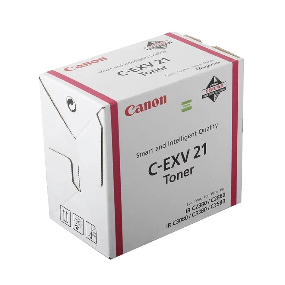 Тонер-картридж Canon C-EXV 21 M пурпурный, 14000 стр., для Canon imageRUNNER C2380/C2880/C3080/C3380/C3580/C3580Ne