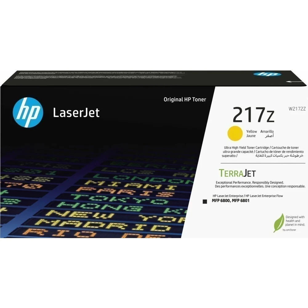 Тонер-картридж HP 217Z желтый, 24000 стр., для HP LaserJet Enterprise/HP LaserJet Enterprise Flow MFP 6800/MFP 6801