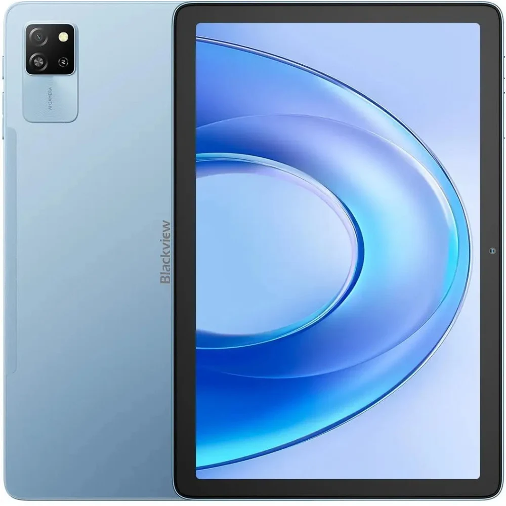 Планшет Blackview Tab60 Pro T606 (1.6) 8C RAM8Gb ROM128Gb 10.1" IPS 1280x800 4G Android 14 голубой 8Mpix 5Mpix BT WiFi microSD 1Tb 7700mAh 450hrs