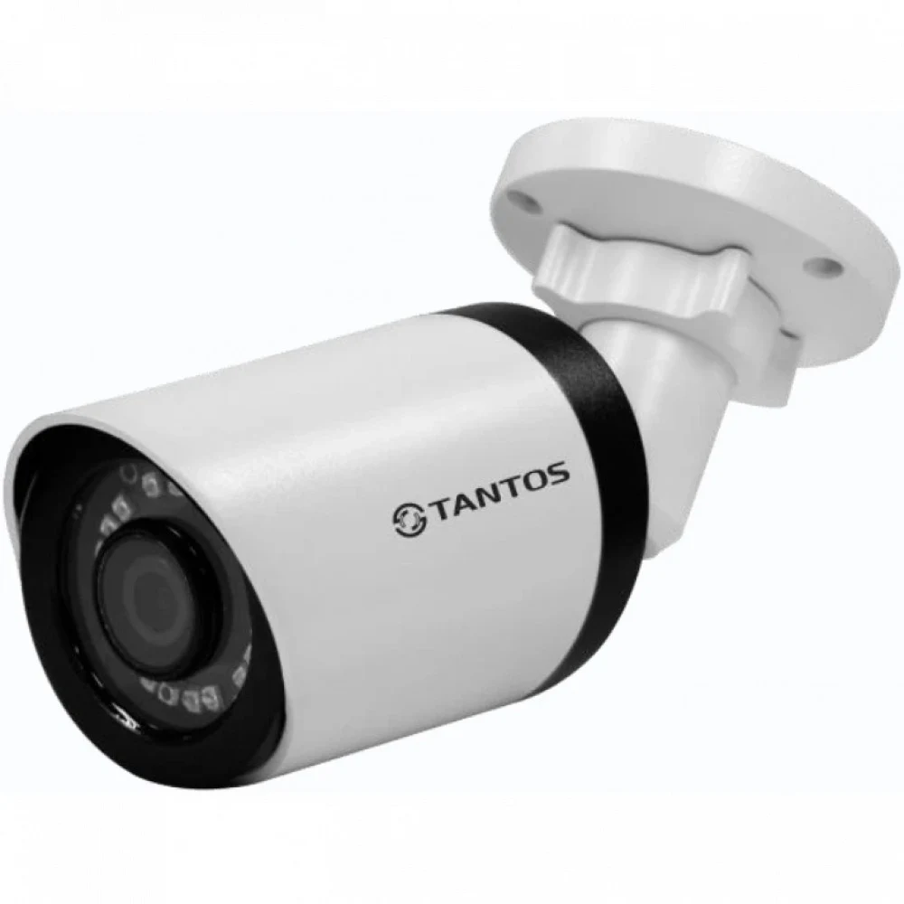 Камера видеонаблюдения IP Tantos TSi-Pe25FP 2.8-2.8мм цв. корп.:белый/черный (00-00122956)
