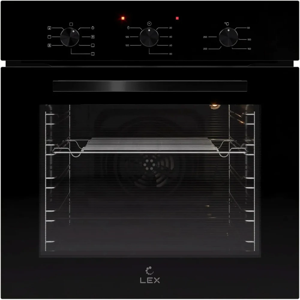 Духовой шкаф Электрический/ Духовой шкаф Электрический Lex EDM 073 BBL черный