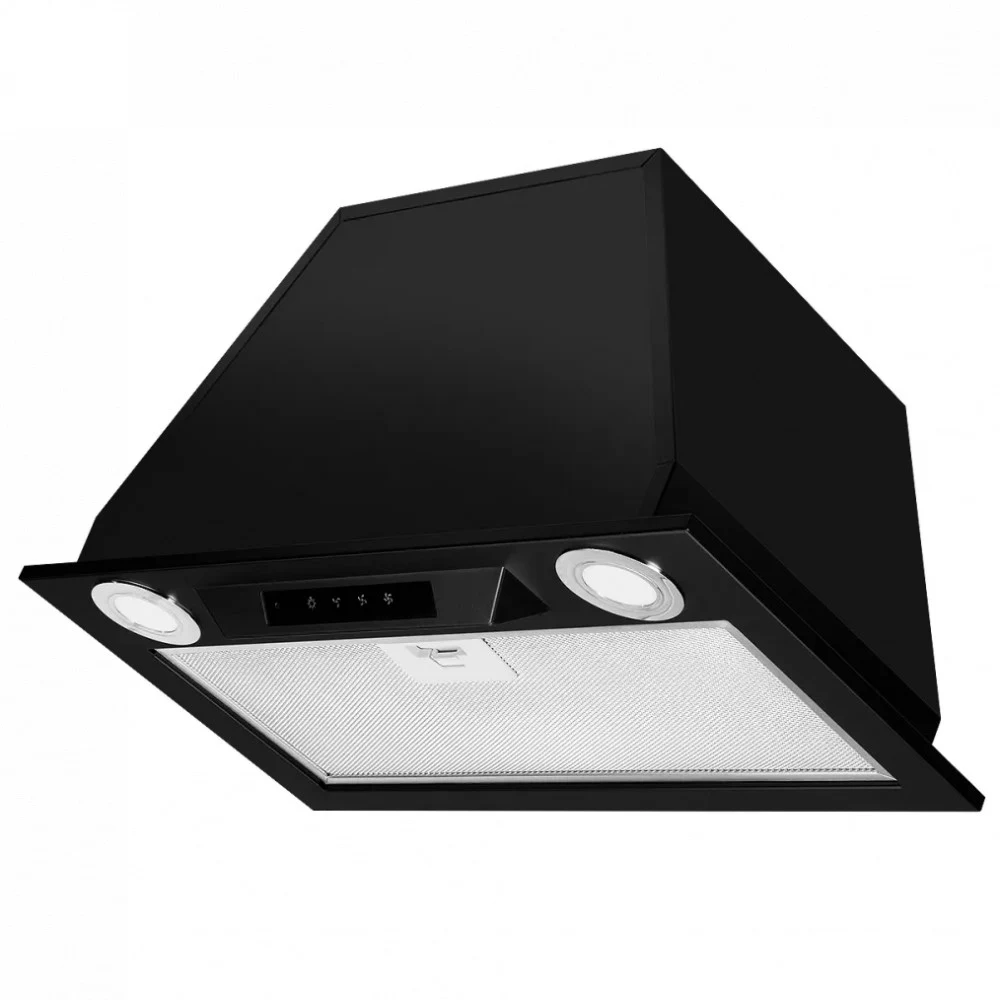 Вытяжка встраиваемая Kuppersberg/ KITCHEN RETAIL / Встраиваемая вытяжка, ширина 52 см, отвод/рециркуляция, 850 м3/час, электронное сенсорное управление, таймер, пульт ДУ, 3 скорости, светодиодное ос