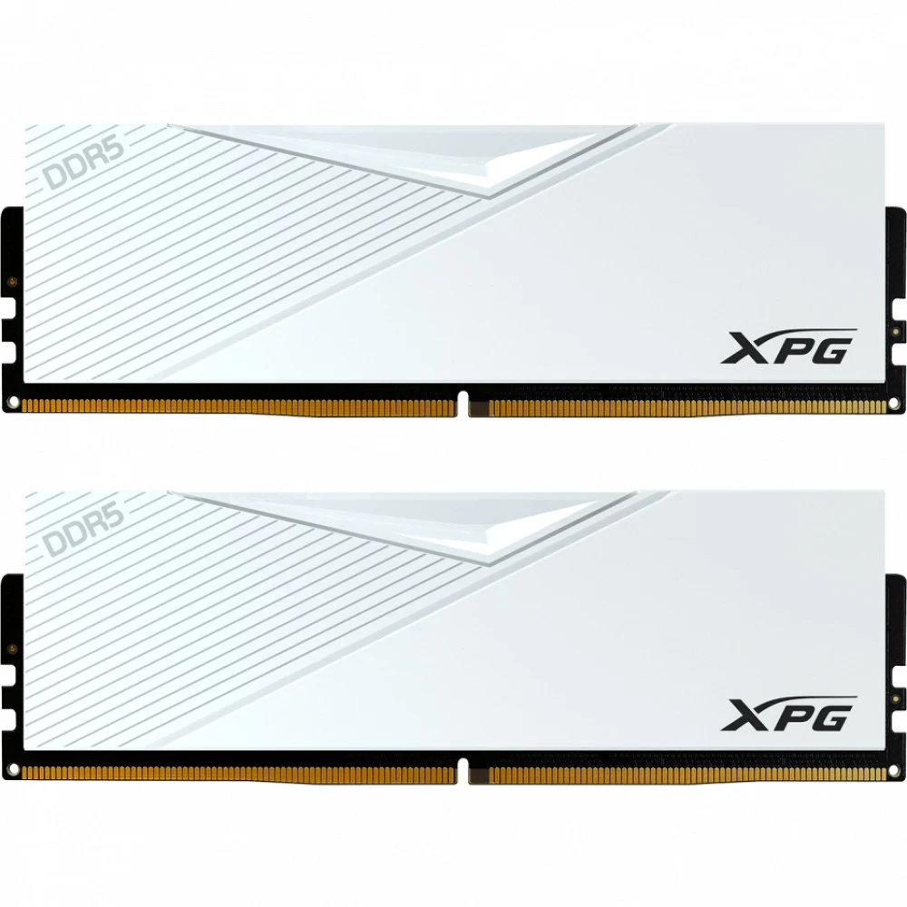 Память DDR5 2x32GB 6400MHz A-Data AX5U6400C3232G-DCLAWH XPG Lancer RTL Gaming PC5-51200 CL32 DIMM 288-pin 1.4В kit dual rank с радиатором Ret