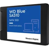 WD SSD Blue SA510, 250GB, 2.5" 7mm, SATA3, R/W 550/525MB/s, IOPs 95 000/81 000, TBW 100, DWPD 0.2 (12 мес.)
