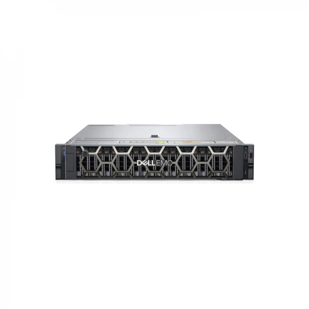 Сервер Dell PowerEdge R750xs/ PowerEdge R750xs chassis (12x3.5",Riser config 4,2LP) no( CPU, Mem, HDDs, OCP, BOSS), 1*HP HSK, 5*HP FAN, PERC H755 LP, iDRAC Enterprise, Bezel, Rails