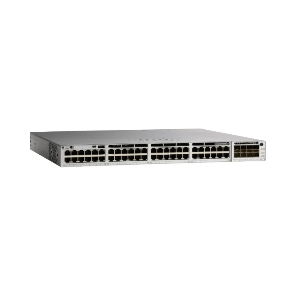 Коммутатор CISCO Catalyst 9300 48-port 1G copper with fixed 4x10G/1G SFP+ uplinks, PoE+ Network Essentials , C9300L-48P-4X-E