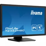 Монитор, iiyama, ProLite PL2452M, T2452MSC-B1, 23.8", 1920x1080, IPS, 60 Гц, HDMI, Mini jack, DP, USB (2.0 x2) 1000:1, 450 кд/м, 14мс, Регулировка наклона, 178/178, 16.7М, 16:9, Черный