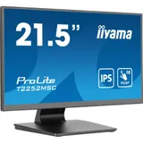 Монитор Iiyama 21.5" ProLite T2252MSC-B2 черный IPS LED 5ms 16:9 HDMI M/M глянцевая 1000:1 250cd 178гр/178гр 1920x1080 60Hz DP FHD Touch 4.5кг