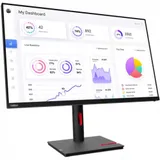 Монитор Lenovo 31.5" T32p-30, 16:9, IPS, UHD, 4ms, 350cd, 60Hz, HDMI, DP, USB, USB-C, LAN, HAS