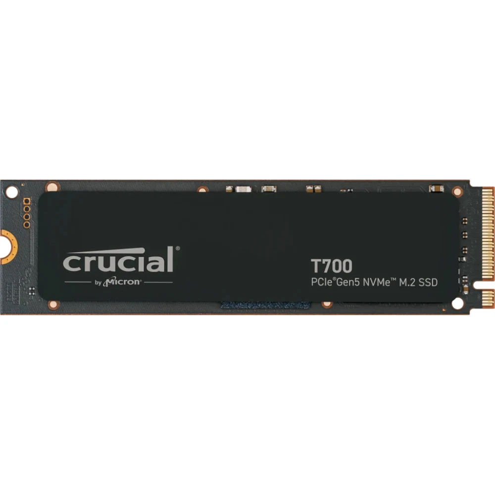 Твердотельный накопитель 2000Gb SSD Crucial T700 M.2 2280 R12400Mb/s W11800MB/s CT2000T700SSD3