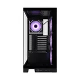Компьютерный корпус, 1STPLAYER ,Mi8-BK-3FC7R-1FC7, Mid-Tower, ATX/M-ATX/M-ITX, USB3.0*1, Type C*1, HD AUDIO/Mic, 4*120мм FB вентилятор, Высота процессорного кулера до 180мм, Длина VGA до 425мм, Стал