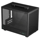 Корпус Deepcool CH160 черный без БП miniITX 7x120mm 2x140mm 1xUSB3.0 audio bott PSU