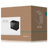 Корпус Deepcool CH160 черный без БП miniITX 7x120mm 2x140mm 1xUSB3.0 audio bott PSU
