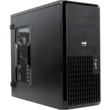 Midi Tower InWin PE689 Black USB3.0*2+A(HD)+fron fan 120mm*1+rear fan 120mm*1+ 2*2SATA+1*1SATA+Intrusion Switch/ holes for SL20” ATX RACKMOUNT*(без блока питания)