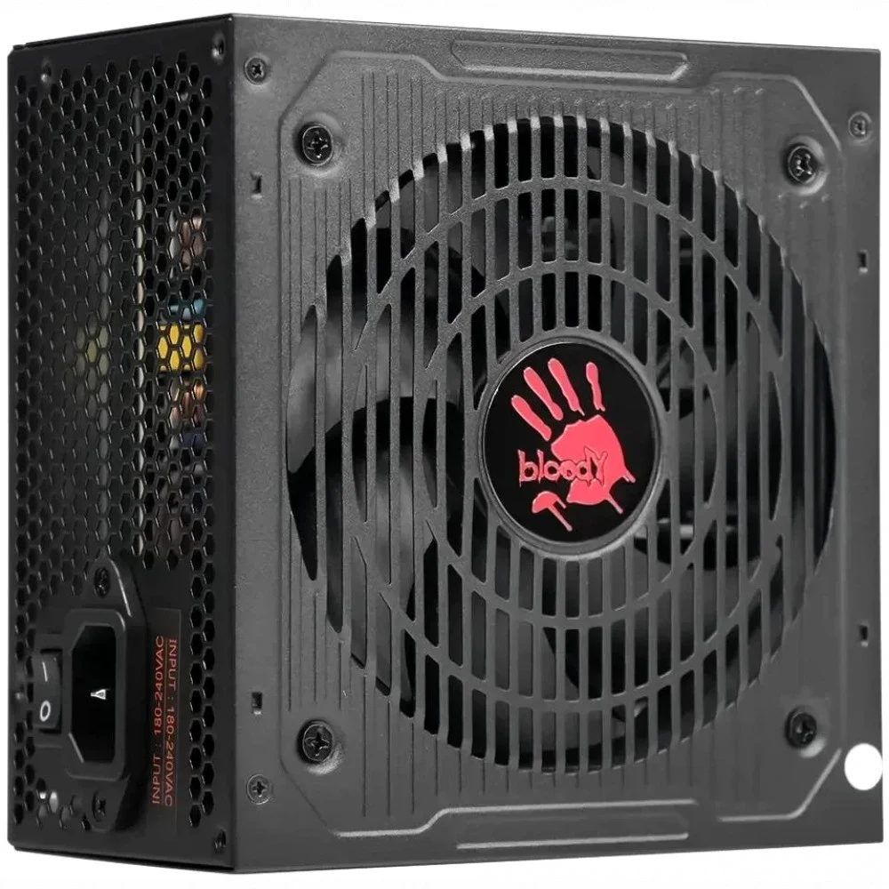 Блок питания Bloody ATX 850W BD-PS850G 80+ gold (20+4pin) APFC 120mm fan 12xSATA Cab Manag RTL [BD-PS850G-M]