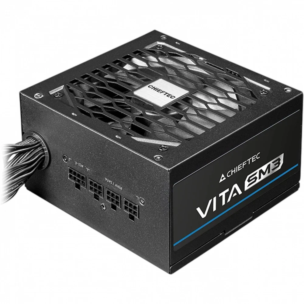 Блок питания Chieftec ATX 650W Vita SM3 BPX-650-C 80+ bronze (20+4pin) APFC 120mm fan 6xSATA RTL