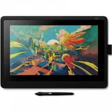 Графический планшет, Wacom, Cintiq 16 (DTK-1660K0B), Разрешение 5080 линий на дюйм, Размер рабочей области 293,8*165,2 мм, USB, HDMI, Размер 375*248*14 мм, Чёрный