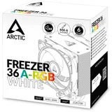 Кулер для процессора ARCTIC Freezer 36 A-RGB (White), ACFRE00125A, S1851/1700/AMD4/5, 200-2000rpm