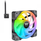 Кулер для компьютерного корпуса, Thermaltake, SWAFAN EX12 RGB PC Cooling Fan, CL-F144-PL14SW-A, Вентилятор 140мм, 500-2000 об.мин, USB 2.0 (9 Pin), 81.6CFM, 38.8 dBA, Подсветка, Габариты 140х140х25м