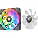 Кулер для компьютерного корпуса, Thermaltake, SWAFAN EX12 RGB PC Cooling Fan, CL-F144-PL14SW-A, Вентилятор 140мм, 500-2000 об.мин, USB 2.0 (9 Pin), 81.6CFM, 38.8 dBA, Подсветка, Габариты 140х140х25м