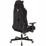Кресло игровое Knight N1 Fabric черный Light-20 с подголов. крестов. металл