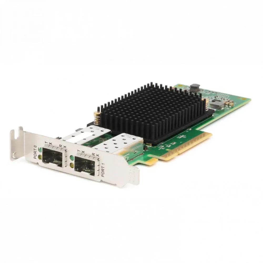 Emulex LPE35002, Dual Port 32GB Fibre Channel HBA, Low Profile ( 540-BFFJ ( AG HBA))