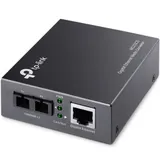 MC210CS Медиаконвертер 10/100/1000 Мбит/с RJ45 - 1000 Мбит/с разъём SC (одномодовый оптоволоконный кабель), полнодуплексный, до 15км, переключающийся адаптер питания, возможность установки в шасси T