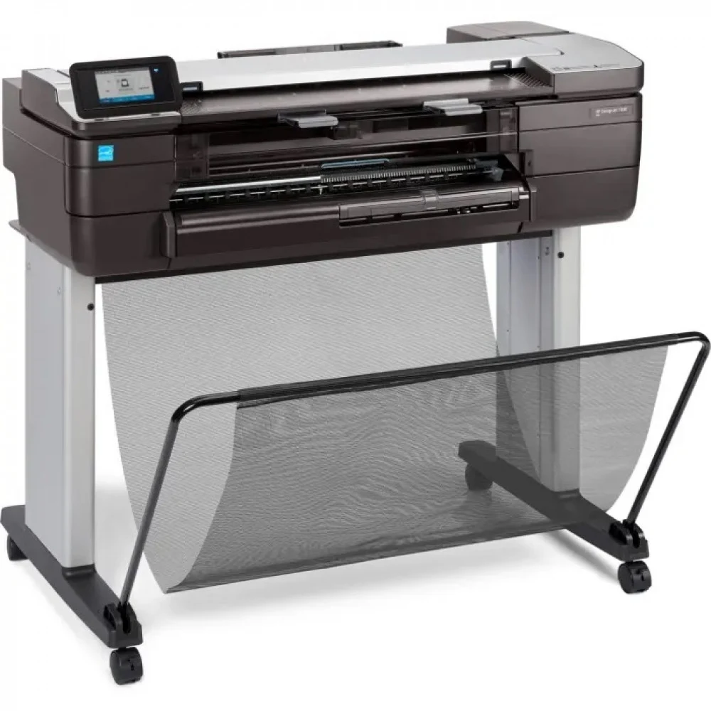 HP DesignJetT830 MFP (p/s/c, 24",4color,2400x1200dpi,1Gb,26spp(A1 drawingmode),USB/GigEth/Wi-Fi,stand,mediabin,rollfeed,shee tfeed,tray50(A3/A4),autocutter,Scanner600dpi,24x109", 1ywarr, repl. F9A28