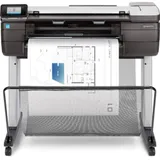 HP DesignJetT830 MFP (p/s/c, 24",4color,2400x1200dpi,1Gb,26spp(A1 drawingmode),USB/GigEth/Wi-Fi,stand,mediabin,rollfeed,shee tfeed,tray50(A3/A4),autocutter,Scanner600dpi,24x109", 1ywarr, repl. F9A28