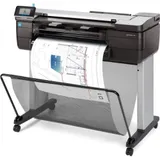 HP DesignJetT830 MFP (p/s/c, 24",4color,2400x1200dpi,1Gb,26spp(A1 drawingmode),USB/GigEth/Wi-Fi,stand,mediabin,rollfeed,shee tfeed,tray50(A3/A4),autocutter,Scanner600dpi,24x109", 1ywarr, repl. F9A28