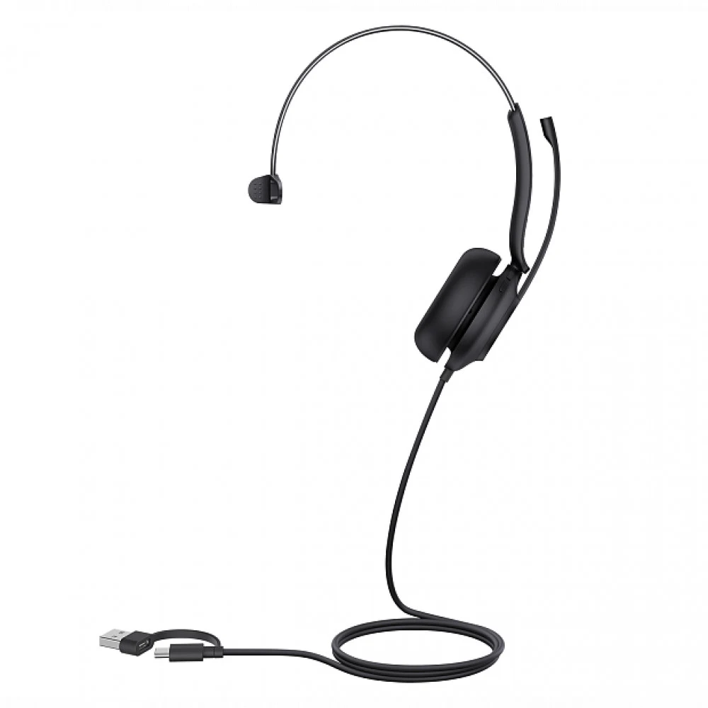 Гарнитура проводная/ Yealink UH35 mono UC USB-C/A [1308166]