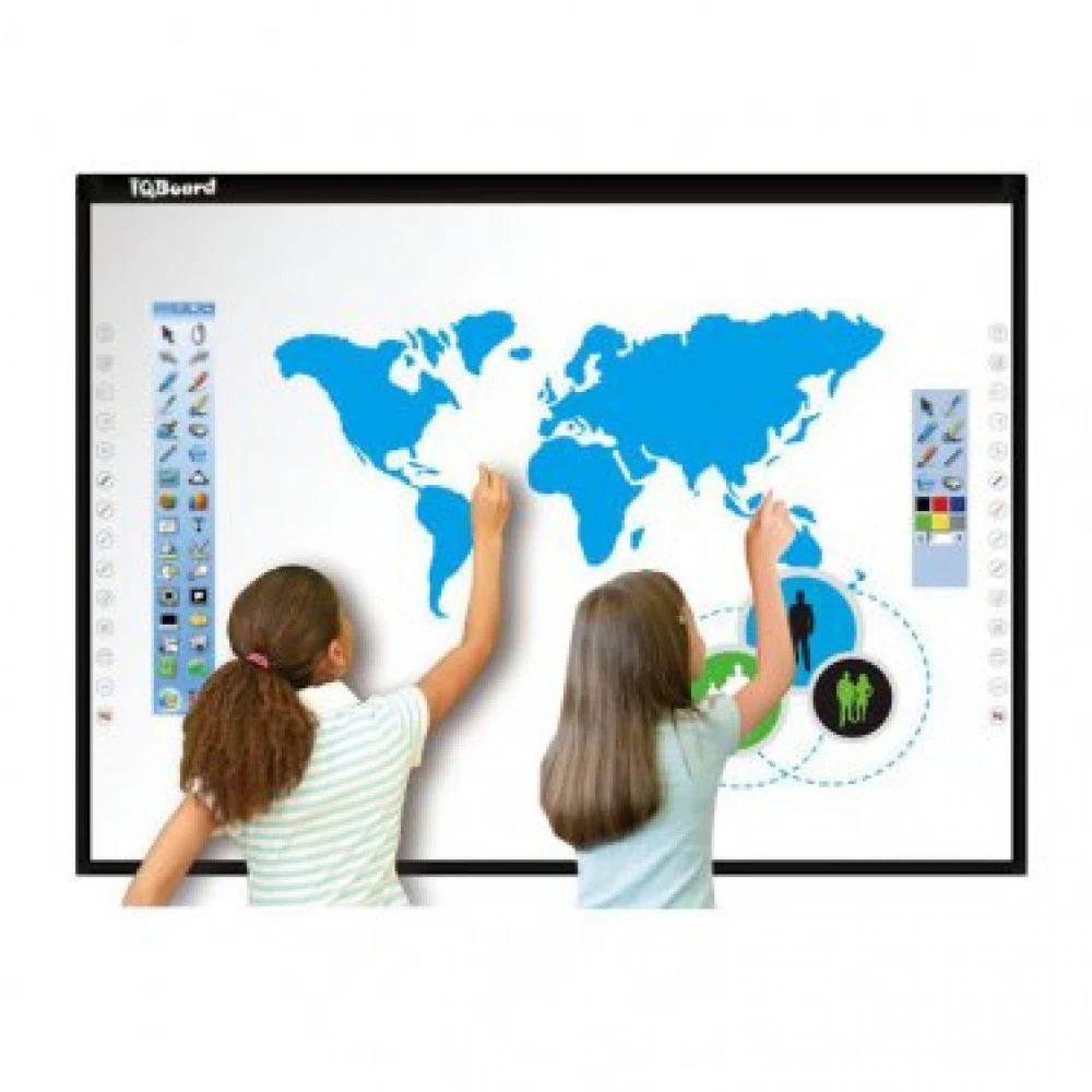 Интерактивная доска IQBoard [DVT TN092] 92", цифровые камеры, 10 касаний, USB, 16:10, win10