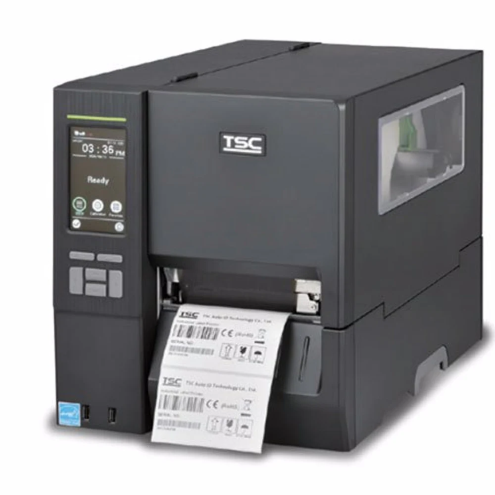 MH641T-A001-0302 - Принтер этикеток TSC MH641T, 600dpi, 4.3" TOUCH LCD, DRAM 256MB/FLASH 512MB, USB+RS-232+ETHERNET+USB HOST, MEDIA NEAR END, TOP BM, Wi-Fi READY, EU