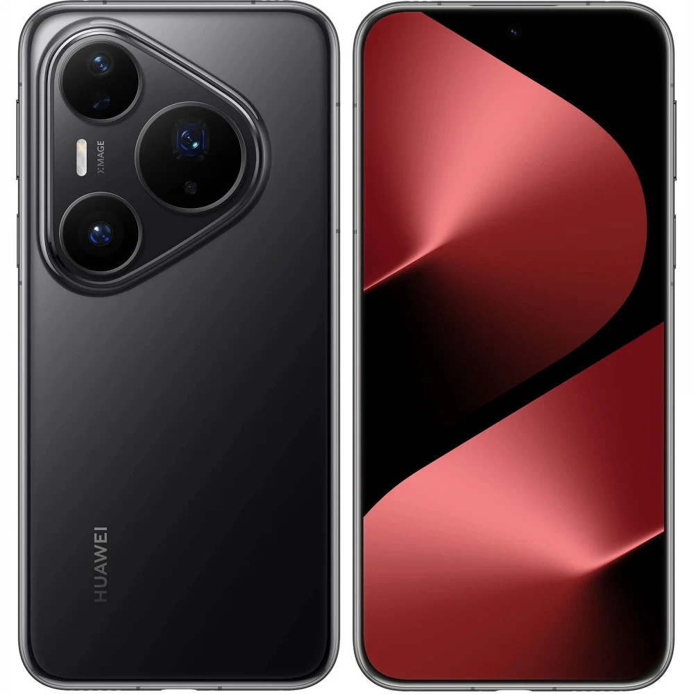 Абонентский терминал, Huawei, Pura 80 Pro LMR-LX9, 12GB 512GB, 6.8", EMUI 14.2, Kirin 9010, Камера 50 Мп + 12.5 Мп + 48 Мп/13 Мп, 2844x1260, Bluetooth 5.2, 5050 мАч, (Black) Чёрный