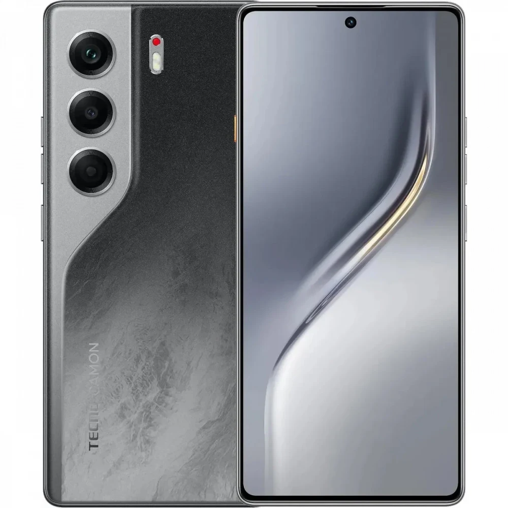 Смартфон Tecno Camon 40, G100U 8/256GB, 6.78"AMOLED, 2436x1080, BT5.2, IrDA, NFC, 2xSIM/mSD, G Black
