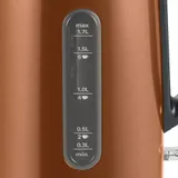 Чайник электрический Bosch TWK4P439 1.7л. 2400Вт коричневый (корпус: нержавеющая сталь)