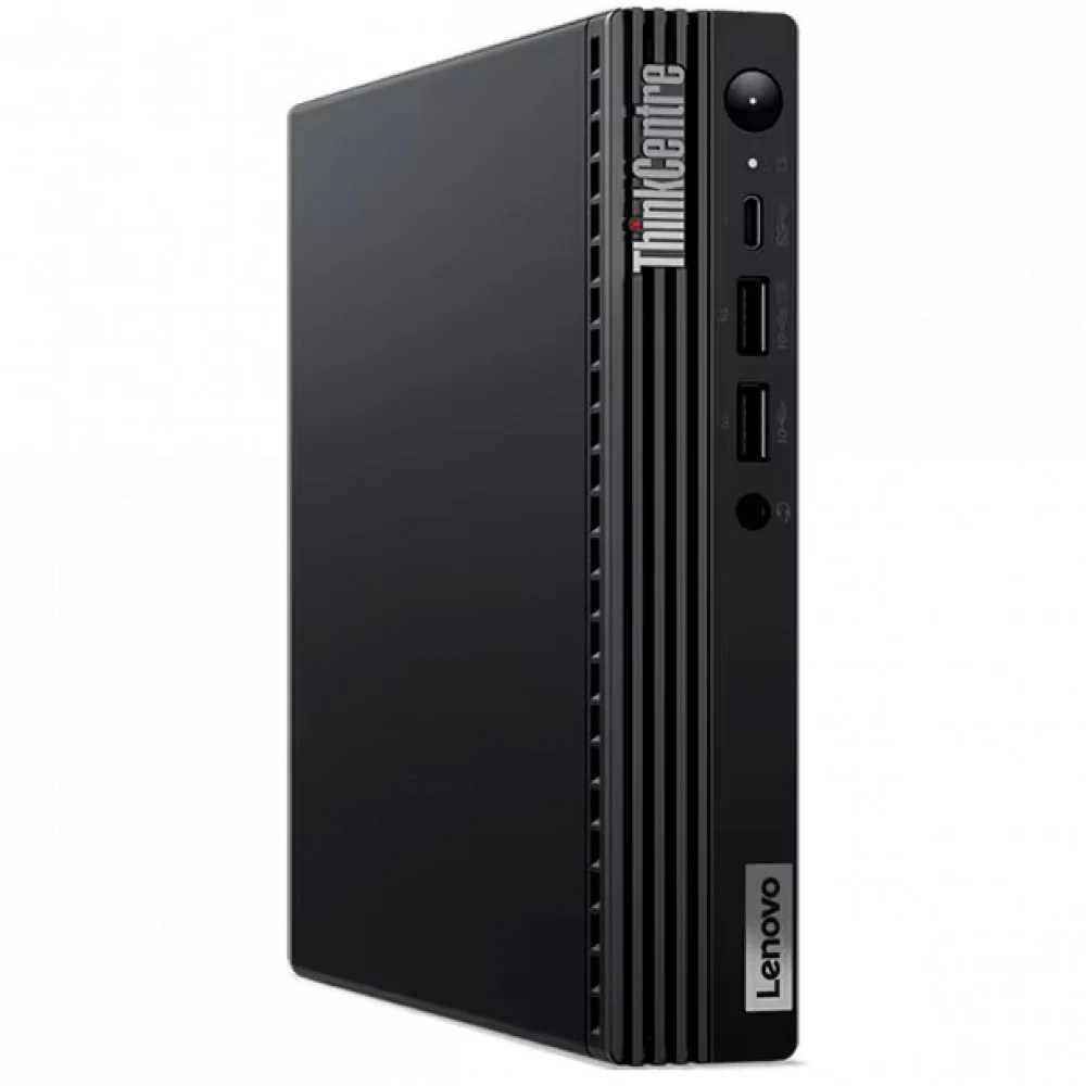Неттоп Lenovo ThinkCentre Tiny M70q-4 slim i5 13400T (1.3) 8Gb SSD512Gb UHDG 730 Windows 11 Pro 64 GbitEth WiFi BT 90W kb мышь клавиатура черный (12E4SB6W00)